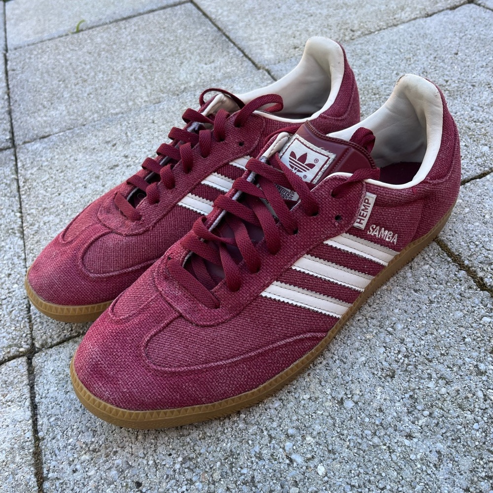 Adidas samba hemp sneakers men Sz 11